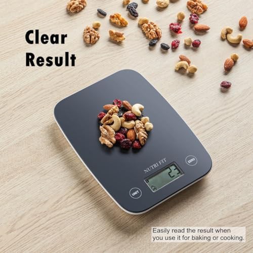 Digital baking food scale in black finish — photo 5