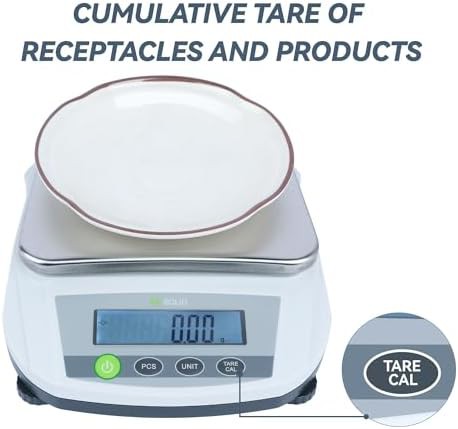 Digital precision analytical balance with piece counting — photo 4