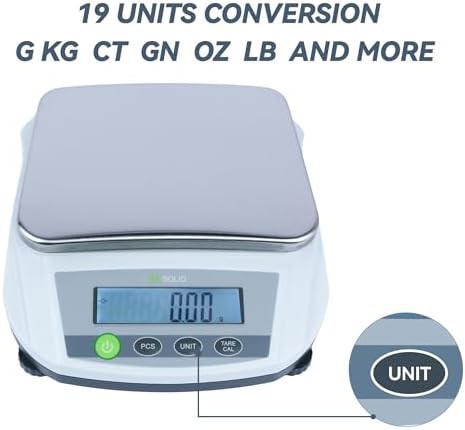 Digital precision analytical balance with piece counting — photo 5