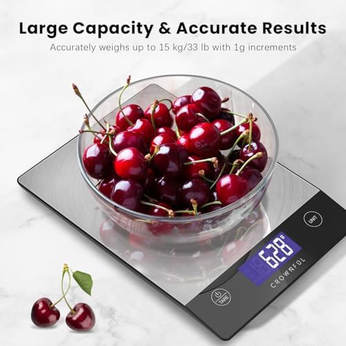 Rechargeable high capacity meal prep scale — photo 5