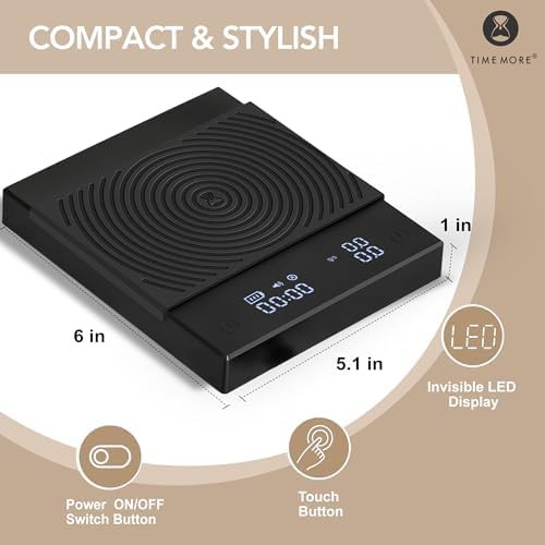 Black Mirror Espresso Scale High Accuracy — photo 3