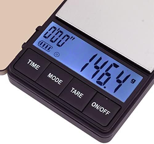 Mini espresso scale with built-in timer — photo 5