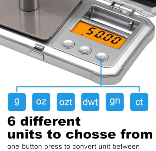 Punk style pocket jewelry scale 300g — photo 5