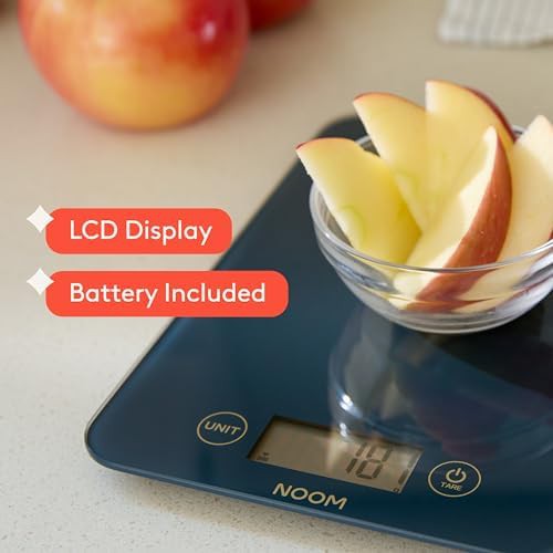 Blue digital kitchen scale with LCD display — photo 4