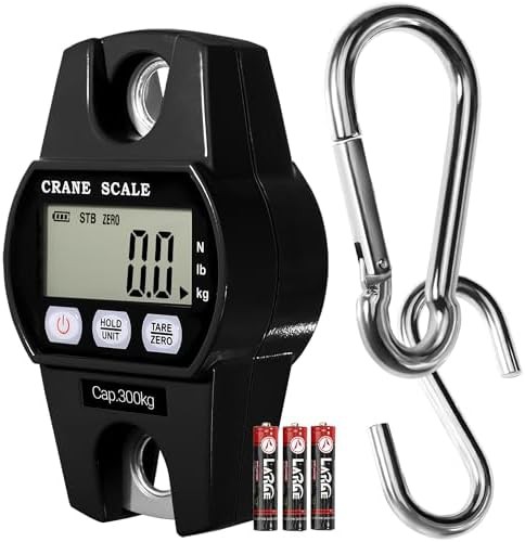 Digital Hanging Crane Scale with Steel Hook