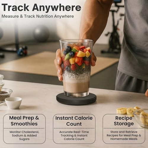 Portable food scale with nutritional calculator — photo 4