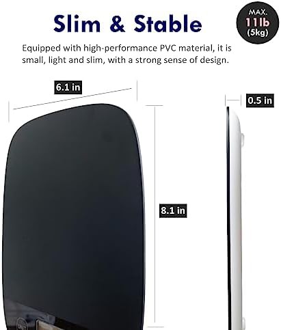 Black digital kitchen scale for grams and ounces — photo 3