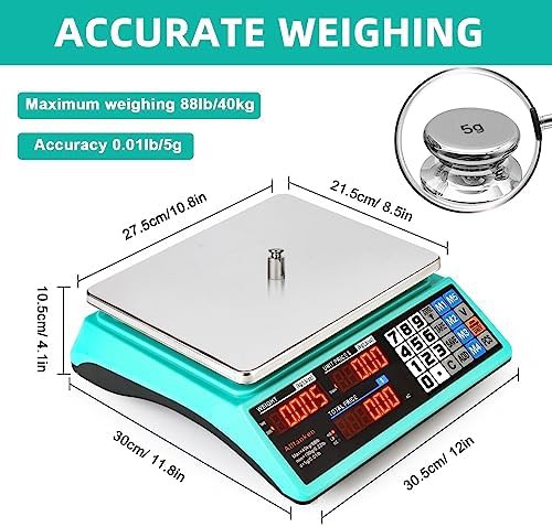 High capacity retail food scale for markets — photo 4