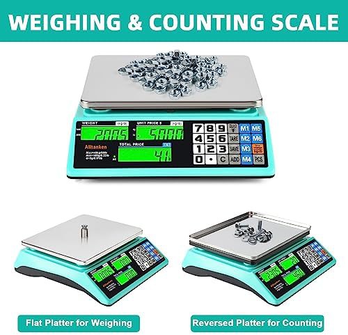 Commercial price computing scale with dual display — photo 4