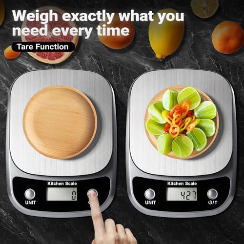 Stainless Steel Food and Kitchen Scale — photo 3