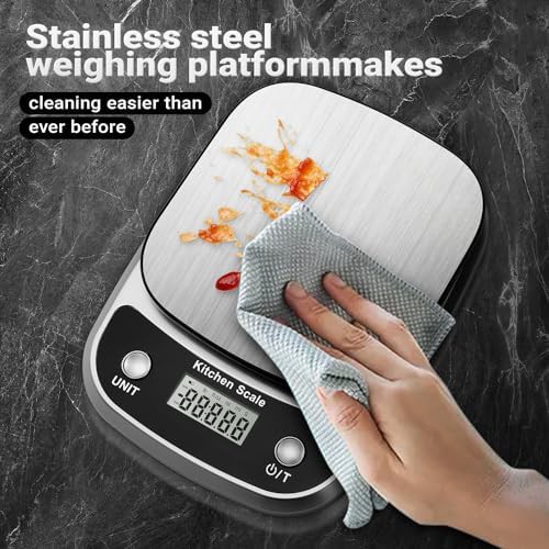 Stainless Steel Food and Kitchen Scale — photo 4