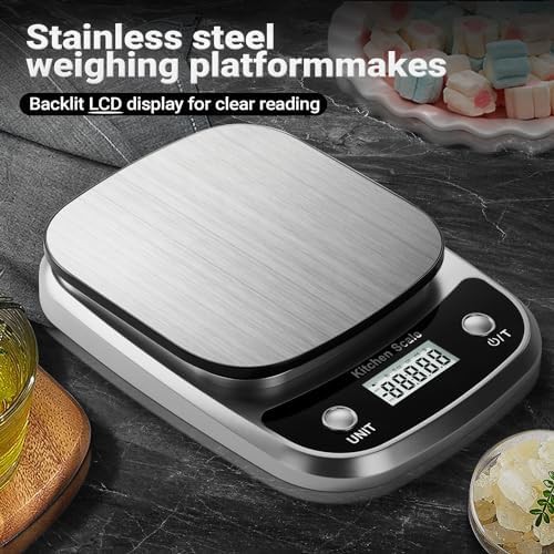 Stainless Steel Food and Kitchen Scale — photo 5