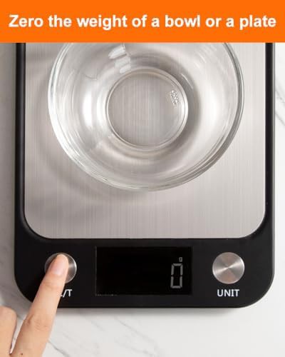 Stainless steel scale for meal prep — photo 4