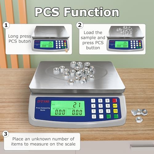 Stainless Steel Price Computing Scale 88lb — photo 5