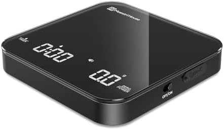 S2 Precision Espresso Scale with Timer in Black