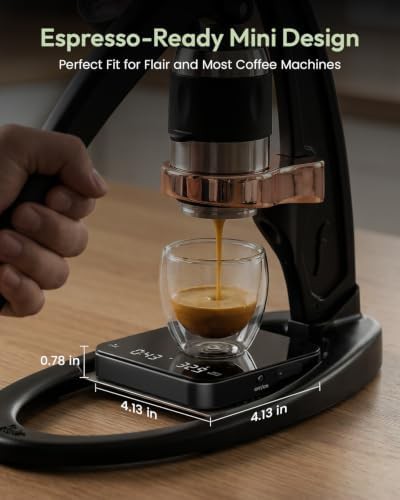 S2 Precision Espresso Scale with Timer in Black — photo 3
