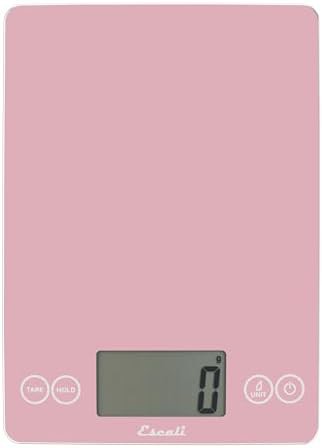 Classic pink glass scale for coffee and espresso
