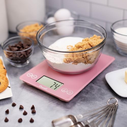 Classic pink glass scale for coffee and espresso — photo 5