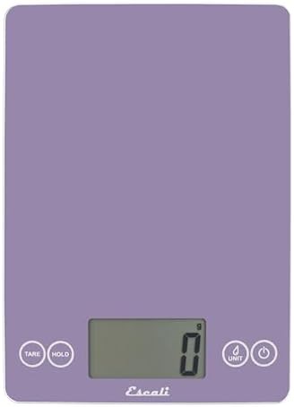Classic violet tempered glass coffee scale