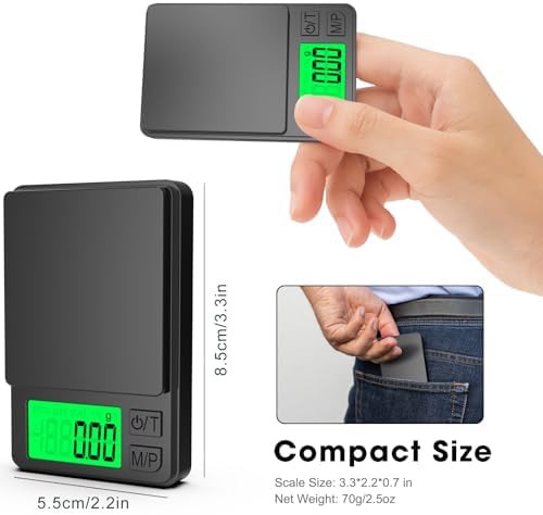 Precision digital pocket gram scale — photo 3