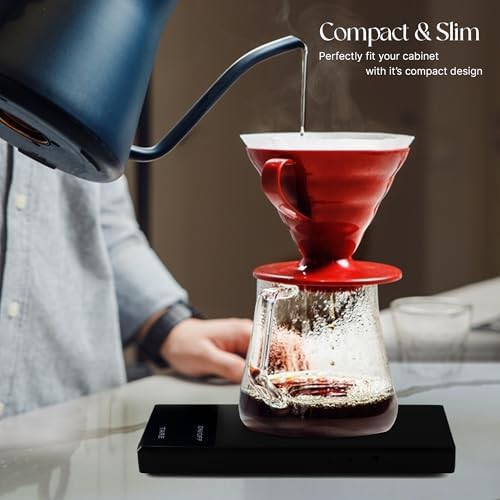 High precision coffee scale with heat resistance — photo 4