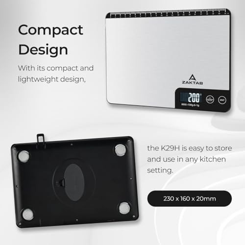Smart stainless steel nutritional food scale — photo 4