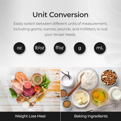 Smart stainless steel nutritional food scale — photo 5