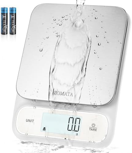 Milky white stainless steel waterproof scale