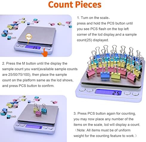 Silver Mini High Precision Gram Scale — photo 4
