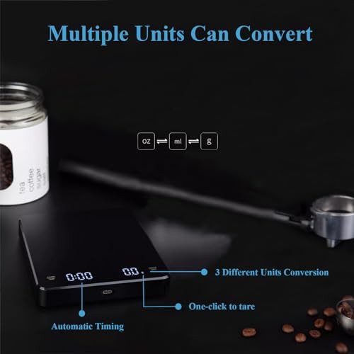 Rechargeable LED drip coffee scale — photo 4