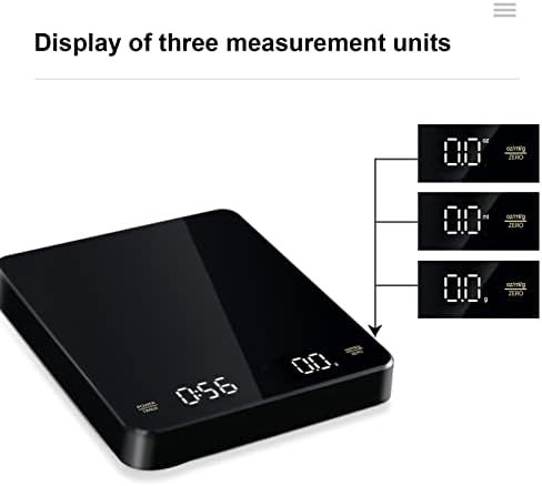 Rechargeable espresso scale with backlight — photo 4