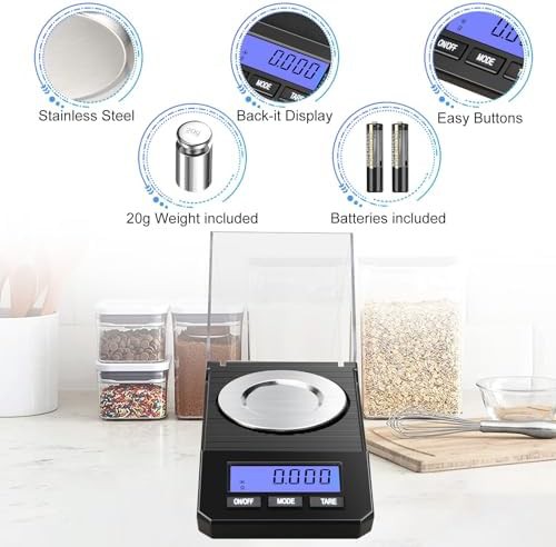 Digital milligram scale for jewelry precision — photo 4