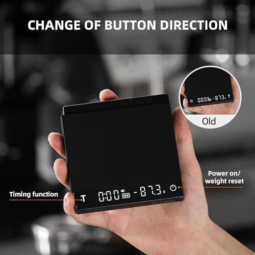 Rechargeable espresso scale with gravity sensing — photo 5