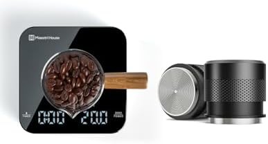 Espresso Tamper and Rechargeable Mini Scale 53 mm