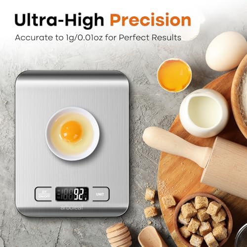 Stainless steel kitchen scale with 22lb capacity — photo 5
