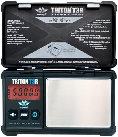 Rechargeable black digital pocket scale 500g — photo 3