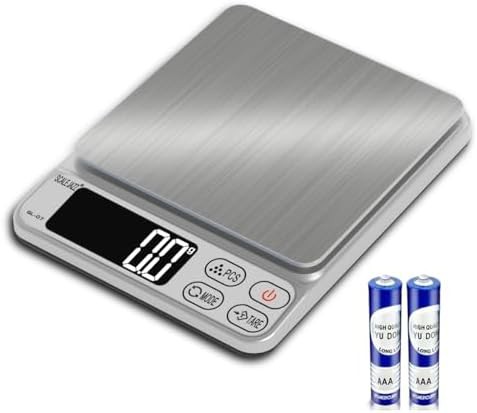 Compact LCD display cooking scale 6.6lb