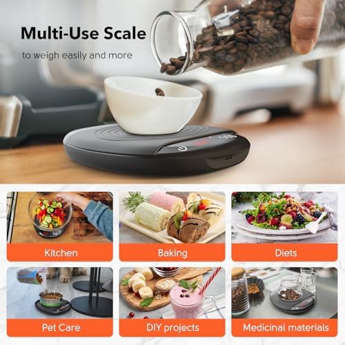 Compact espresso and coffee scale — photo 5