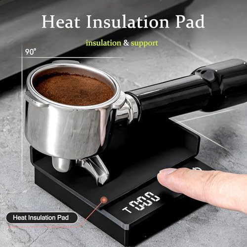 Mini rechargeable espresso scale with LED display — photo 5