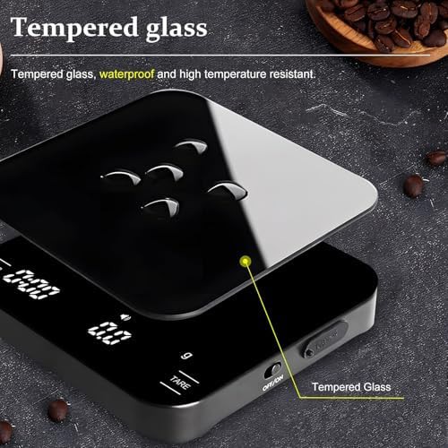 Multi mode digital coffee scale with flow speed — photo 5