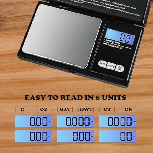 Mini black digital pocket scale for jewelry — photo 5