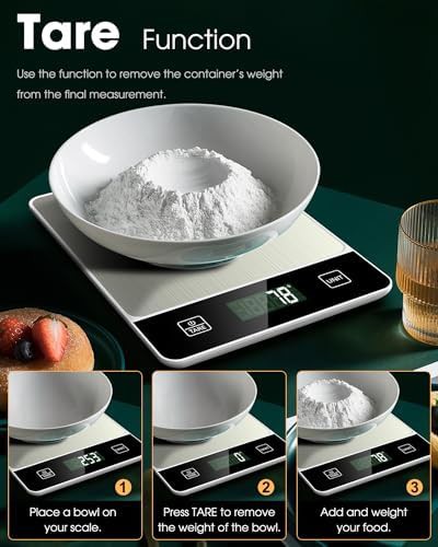 White food scale for meal prep — photo 5