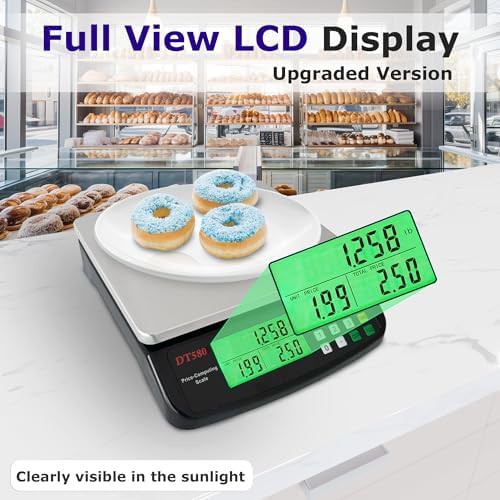 Black Stainless Steel Price Computing Scale — photo 4