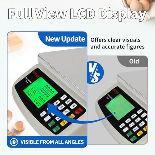 Commercial price computing food scale 40kg — photo 4