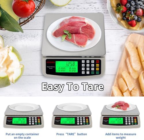 Commercial price computing food scale 40kg — photo 5