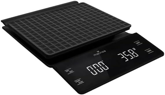 Rechargeable coffee scale with built-in timer — photo 4