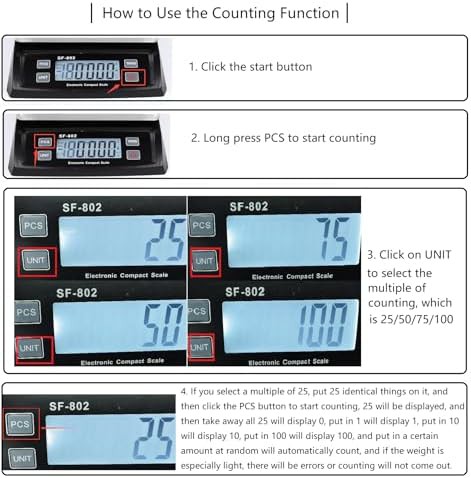 Large commercial black stainless steel scale — photo 5