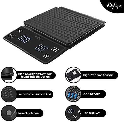 Handy barista scale with LCD display — photo 4