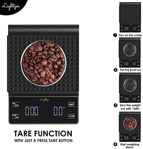 Handy barista scale with LCD display — photo 5