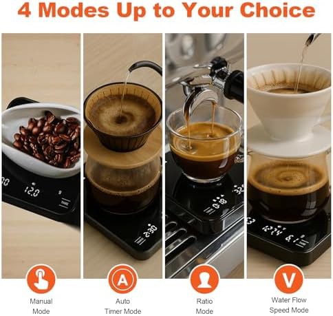 Tempered Glass Mini Coffee Scale — photo 5